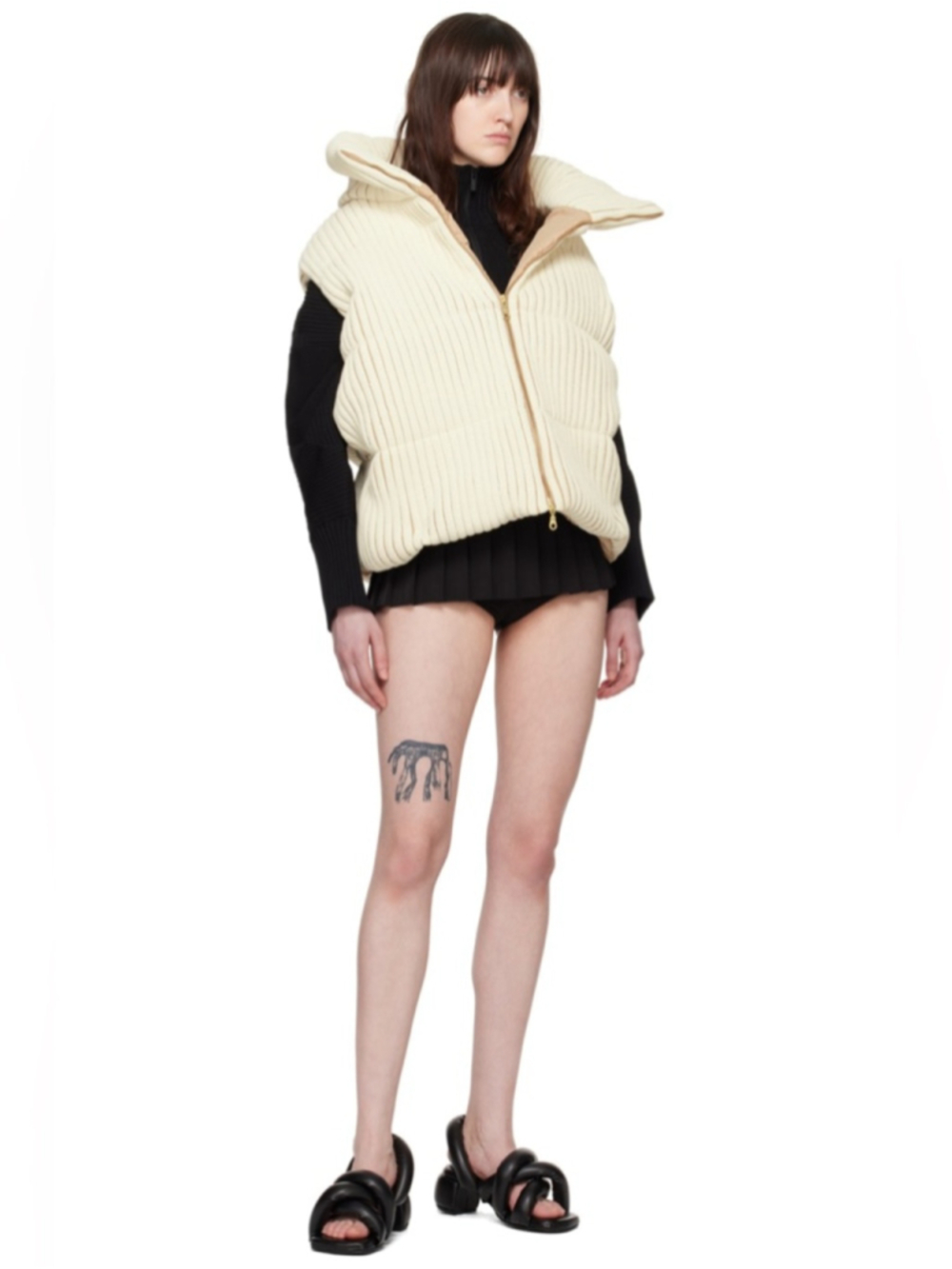 Yume Yume x Henrik Vibskov Sausage Heel Sandal Black Avant-Garde EU37 BNWOB